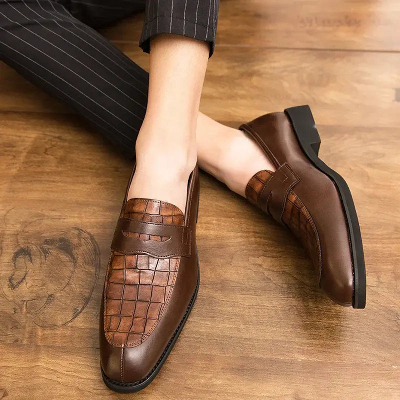 Mocassim Masculino de Couro