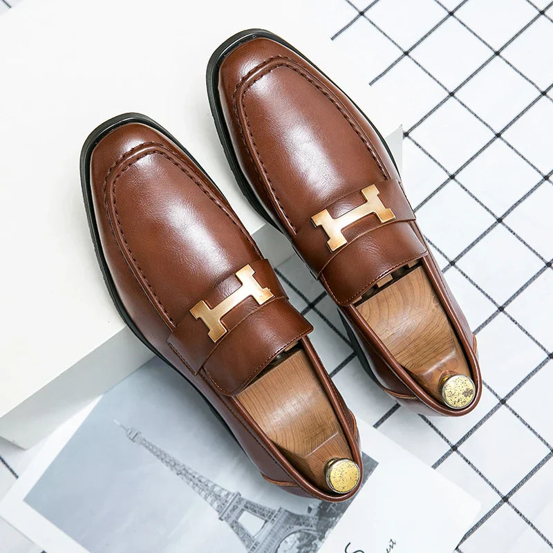 Mocassim Masculino de Couro