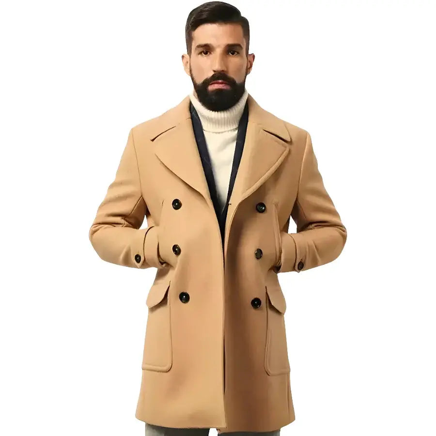 Casaco Transpassado Masculino