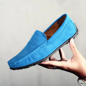 Mocassim Masculino de Camurça