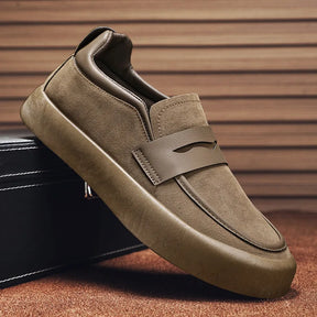 Mocassim Masculino de Camurça