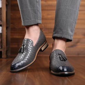 Mocassim Masculino de Couro Oxford
