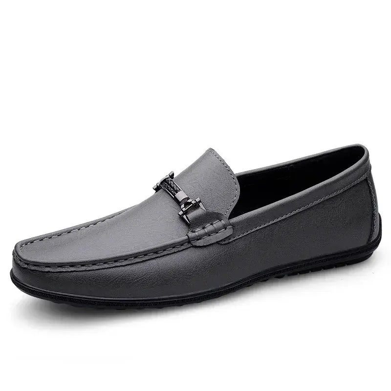 Mocassim Masculino de Couro