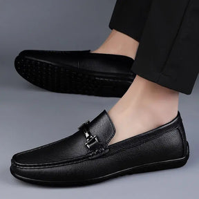 Mocassim Masculino de Couro