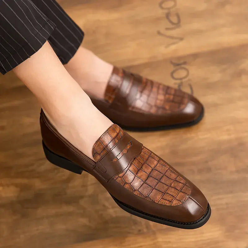 Mocassim Masculino de Couro