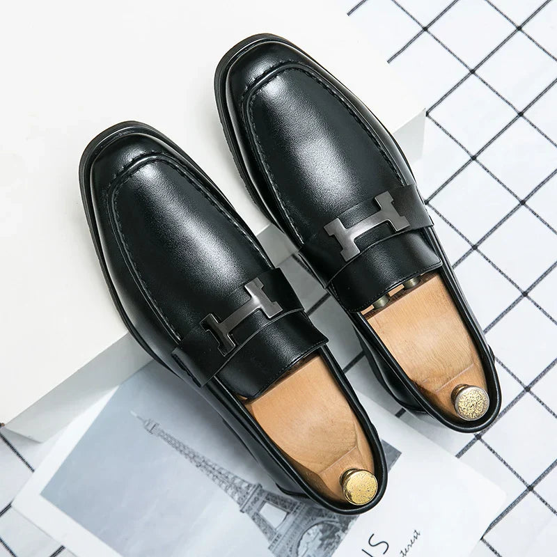 Mocassim Masculino de Couro