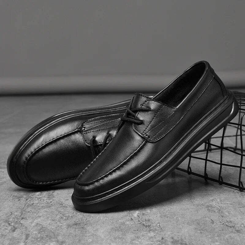 Mocassim Masculino de Couro